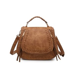 NWT- Urban Expressions - Vegan leather Crossbody - Saddle/Brown